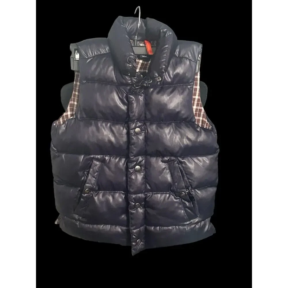GAP Kids Puffer Vest Black Size Small (6–7) Lined Puffy‎